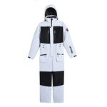 Skiing Jumpsuit Factory - Outdoor Woman Winter Waterproof Hooded Overall