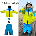 Ski Suit Manufacturer - Children Thermal Windproof Two-piece Suit