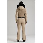 Ski Suit Factory - Women Winter Jumpsuit Faux Fur Hoodies Plus Size