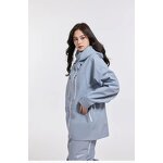 Skiing Suit Factory - New Winter Solid Color Hooded Waterproof Set