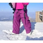 Ski Pants Manufacturer - Warm Thickened Polyester Waterproof Multi Colors