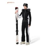 Ski Suit Factory - Men Professional One-Piece Loose Thickened Warm