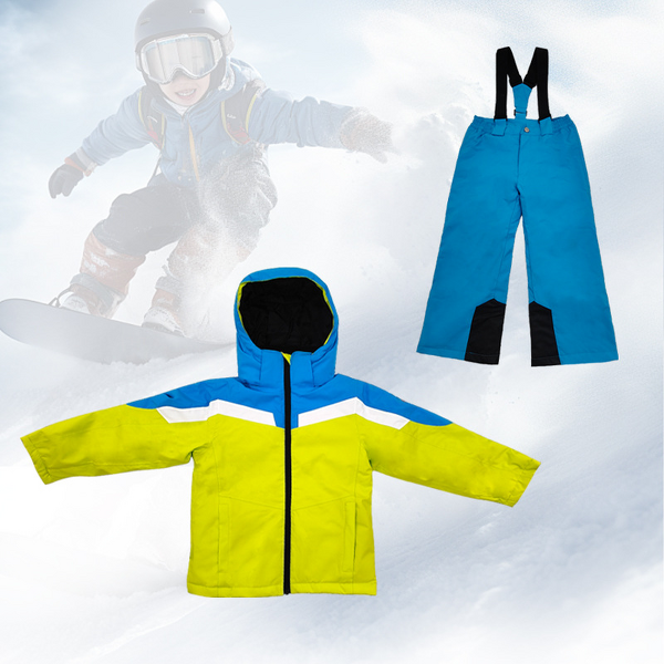 Ski Suit Manufacturer - Children Thermal Windproof Two-piece Suit