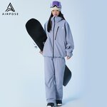 Ski Jacket Factory - Winter 3L Warm Thickened Loose Overcoats