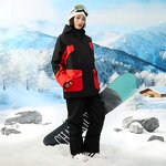 Snow Clothes Factory - New Men Women Windproof Waterproof Couple Suit