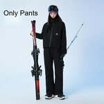 Snow Pants Factory - New Solid 3L Slim Fit Bib Trousers Women