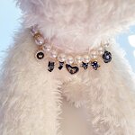 Pet Pearl Collar Set Manufacturer - Elegant PU Simulated Crystal Rhinestone