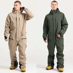 Ski Jumpsuit Manufacturer - Unisex Waterproof Windproof Thermal One-piece