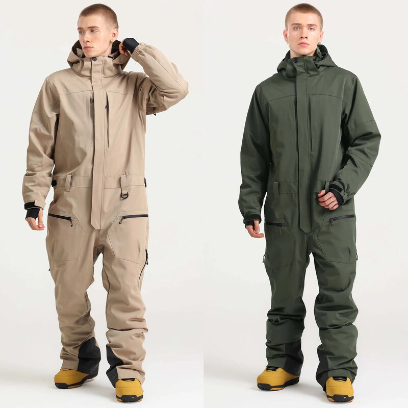Ski Jumpsuit Manufacturer - Unisex Waterproof Windproof Thermal One-piece