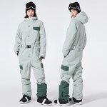 Ski Suit Manufacturer - Women Winter Waterproof Hooded Windproof Overalls