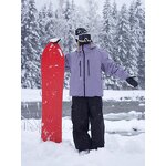 Ski Suit Manufacturer - Women Snowboarding -40 Degrees Windproof Split