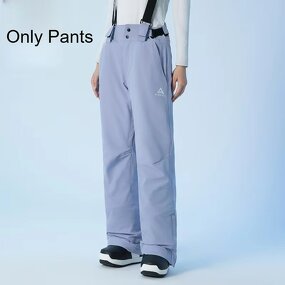 Snow Pants Factory - New Solid 3L Slim Fit Bib Trousers Women