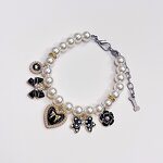 Pet Pearl Collar Set Manufacturer - Elegant PU Simulated Crystal Rhinestone