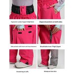 Snowboard Pants Manufacturer - Loose Large Size Waterproof Polyester