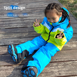 Ski Suit Manufacturer - Children Thermal Windproof Two-piece Suit