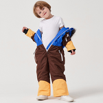 Ski Suit Set Manufacturer - New Winter Hooded Zipper Children Suit