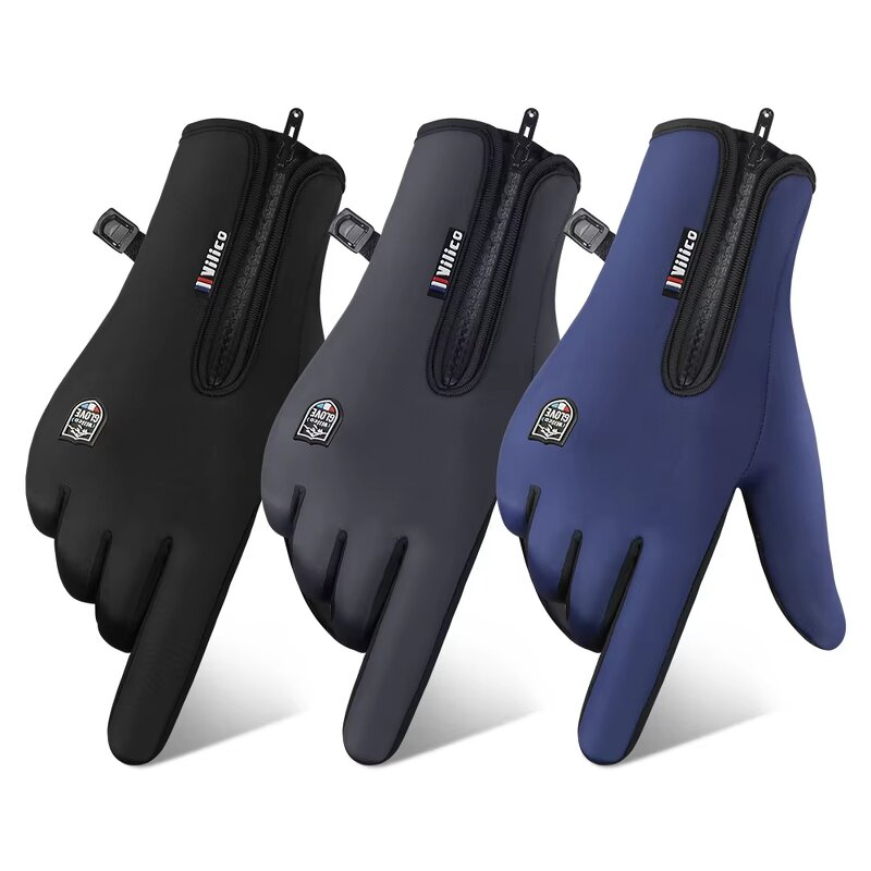 Ski Gloves Manufacturer - Winter Waterproof Windproof Velvet Thickened