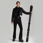Ski Suit Manufacturer - Women Thickening Windproof Waterproof One-Pieces