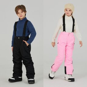 Ski Trousers Manufacturer - Winter Loose Windproof Children Clothing