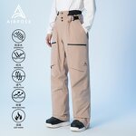 Snowboarding Pants Manufacturer - Male Female Jumpsuits Windproof Trousers