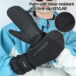 Cycling Gloves Factory - Winter Thermal Fleece Cold Resistance Waterproof