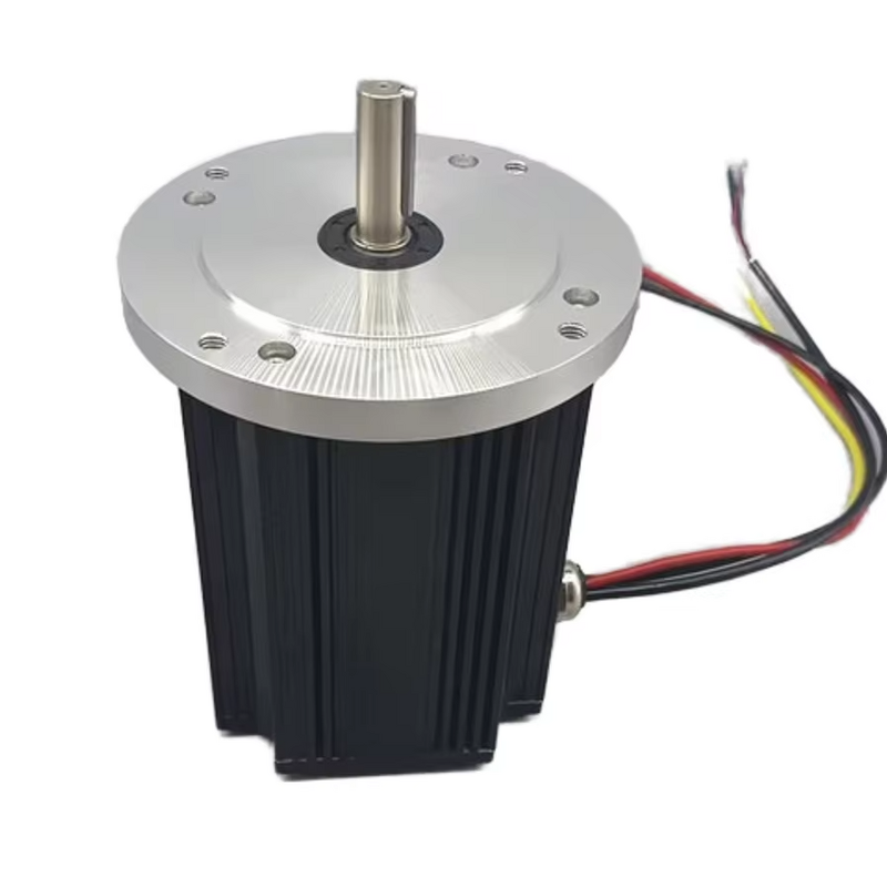 Brushless DC Motor Manufacturer - 130mm 3000W Round Flange OEM