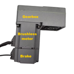 Gear Motor Factory - 300W 24V IP65 Brake Low Noise