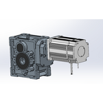 Worm Gear Motor Supplier - 6000W 48V High Torque for Vehicle