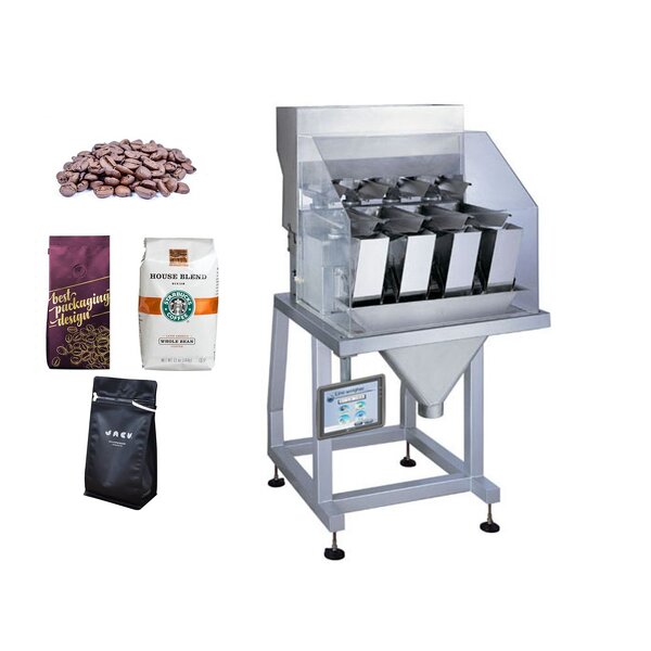 Linear Weigher Supplier - 4 Head Grain Coffee Powder Filling