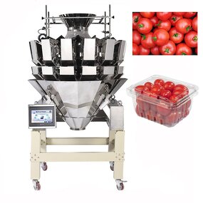 Packing Machine Manufacturer - Fruit Punnet Filling Weigher