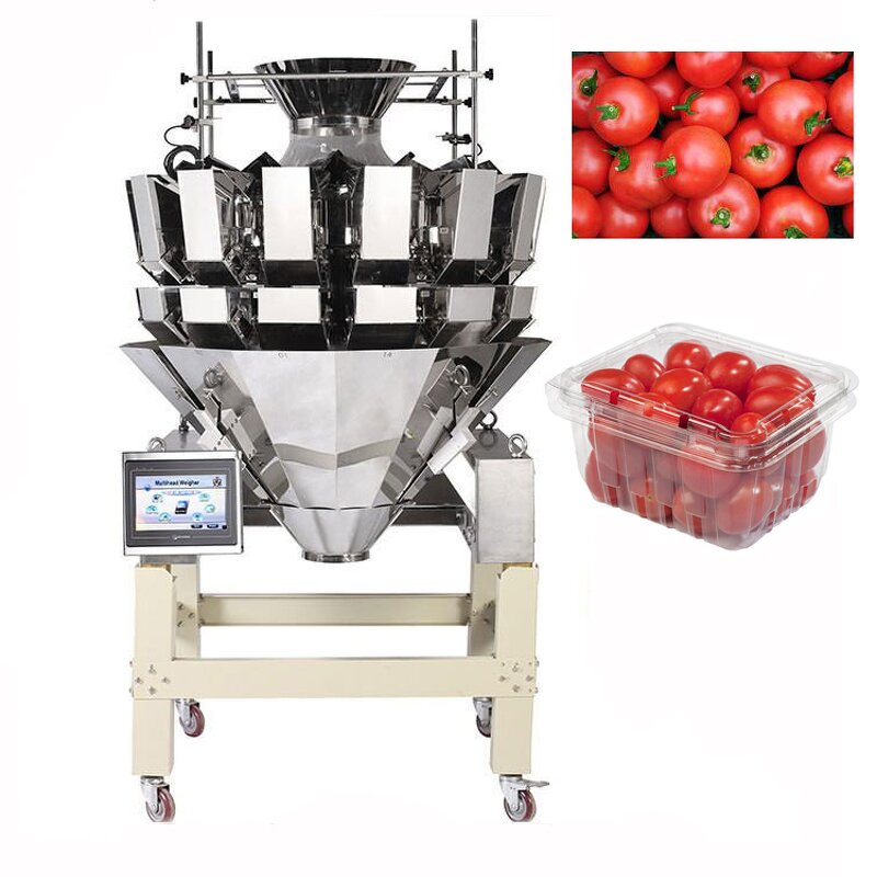 Packing Machine Manufacturer - Fruit Punnet Filling Weigher