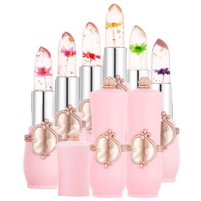 Lipstick Jelly Manufacturer - Emaymei Dried Flower Gold Foil Color-Changing