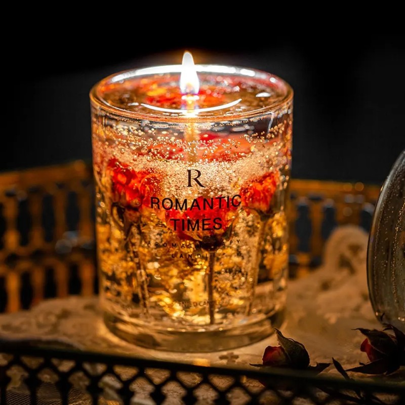 Scented Candle Factory - OEM Valentines Day Lavender Glass Jar