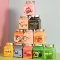 Body Scrub Factory - Landora In Stock Vegan 500g Peach Ice Cream