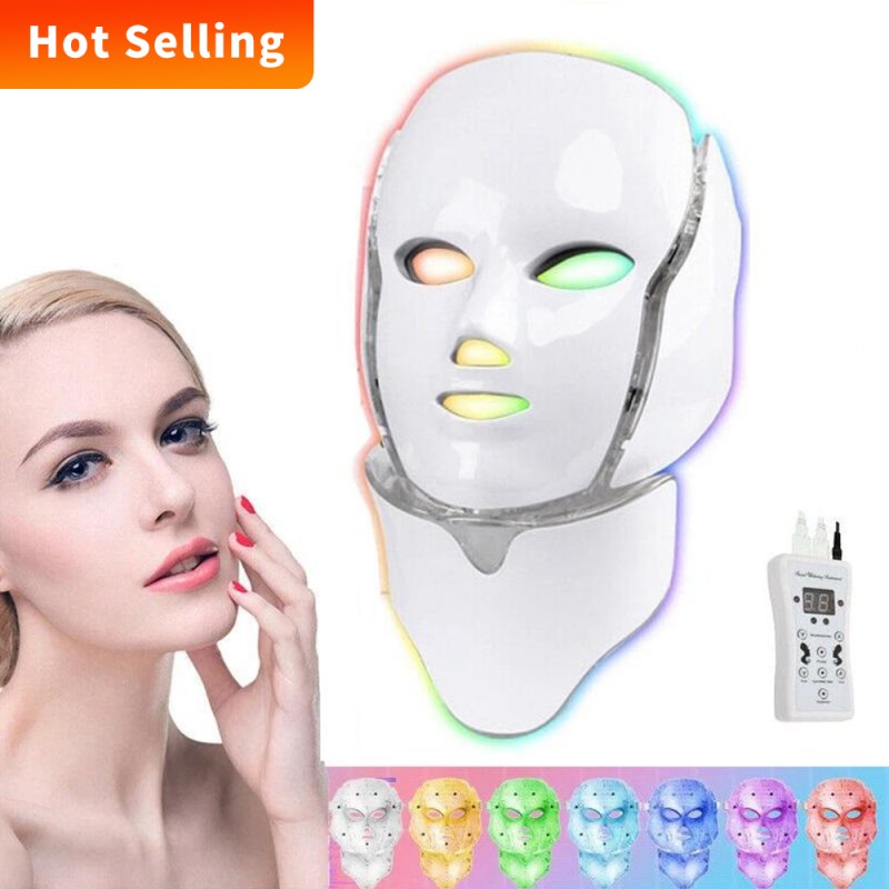 Beauty Mask Device Manufacturer - Home Spa 7-Color LED Red Light Therapy