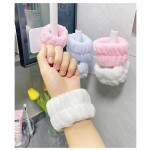 Face Wash Wristbands Manufacturer - Landora Soft Coral Fleece Microfiber