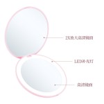 放大镜源头工厂-批发2倍LED便携带灯款