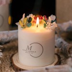 香薰蜡烛生产厂家-圣诞浪漫薰衣草奢华款