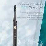 声波牙刷生产厂家-IPX7防水3档速度清洁款
