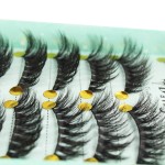 假睫毛生产厂家-手工10副3D仿水貂定制盒装