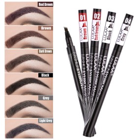 Eyebrow Pencil Factory - Waterproof Natural Fork Tip Long Lasting