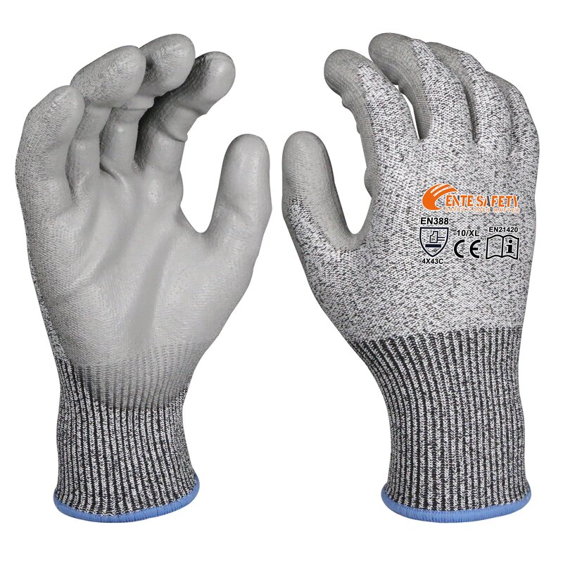 Cut Resistant Gloves Manufacturer - OEM/ODM Custom PU Coated Level 5