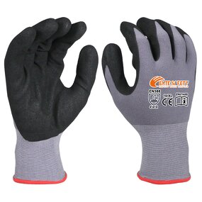 Nitrile Work Gloves Manufacturer - OEM/ODM Custom Sandy Coated Nylon