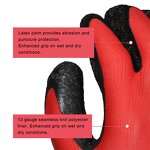 Latex Work Gloves Manufacturer - OEM/ODM Custom Non-Slip EN388 3142X