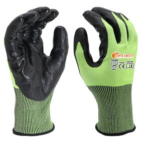 Cut Resistant Gloves Manufacturer - OEM/ODM Custom Nitrile Coated HPPE