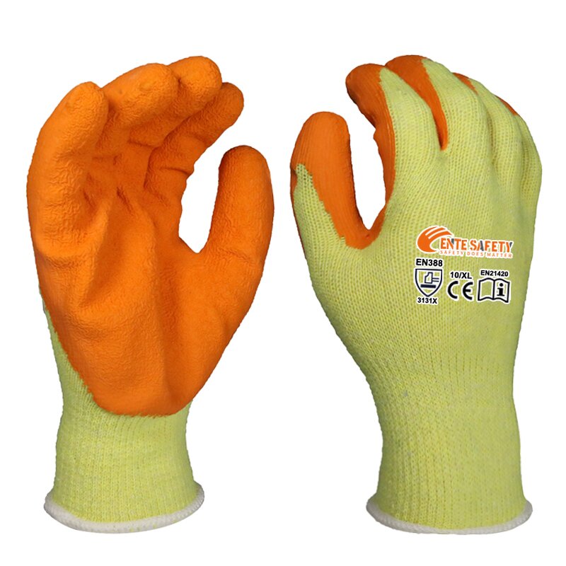 Rubber Work Gloves Manufacturer - OEM/ODM Custom EN388 3142X Polyester