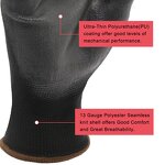 PU Work Gloves Manufacturer - OEM/ODM Custom EN388 3131X Anti-Slip