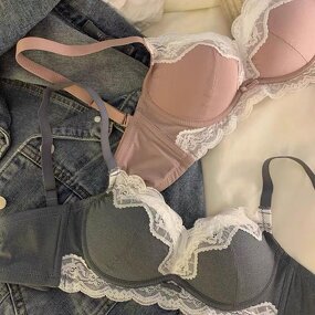 Women's Bra Manufacturer - OEM/ODM Custom French Style Lace Wire Free