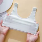 Girls Vest Manufacturer - OEM/ODM Custom Wire Free Traceless Support