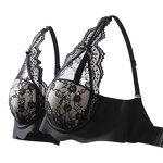 Women's Push Up Bra Manufacturer - OEM/ODM Custom Lace Deep V Side Support